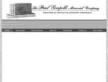 Tablet Screenshot of gropellimemorial.com